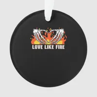 Like Classic - Skeleton Hands Heart  Ornament