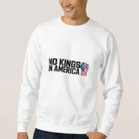 No Kings In America USA Vintage Graphic Sweatshirt