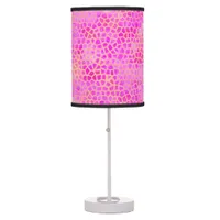 Pink Dinosaur Hide Table Lamp