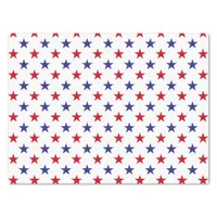 Red White and Blue Fourth of July Tissue Paper