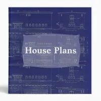 House Plans Blueprint Binder