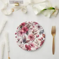 Cherry Blossom Paper Plates