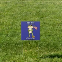 No Kings in America Anti-Trump Protest  Sign