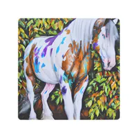 The Painted Pinto Metal Print