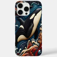 Elegant Whales: Ocean’s Beauty iPhone 16 Pro Max Case