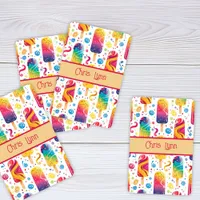 Mod Abstract Summer Frozen Treat Theme  Poker Card