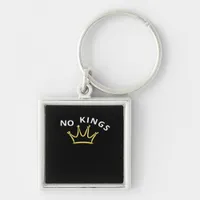 No Kings Classic Retro Cool Keychain