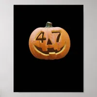 Trumpkin Halloween Classic Poster