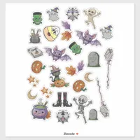 Halloween Rhinestone style  Sticker