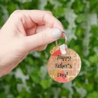 Wood - geometric shapes  - Father’s day Keychain