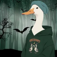 Funny Goose Bumps Halloween  Hoodie