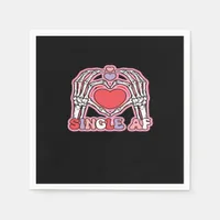 Hands Halloween Classic – Spooky Skeleton Design Napkins