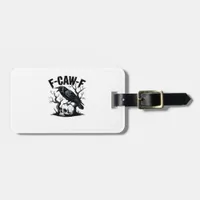 F-Caw-F Essential Minimal Clean Luggage Tag