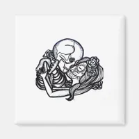 Till Death Do Us Part Classic – Spooky Skeleton Sl Magnet