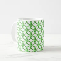 Mug - Interlocking Rings in Green