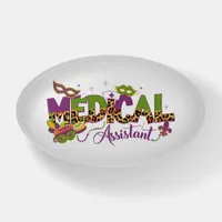 Medical Assistant - Mardi Gras Paperweight