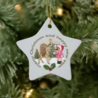 Christmas Nostalgic Wonderland Ceramic Ornament