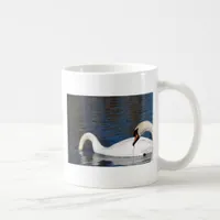 Swans Feeding Coffee Mug