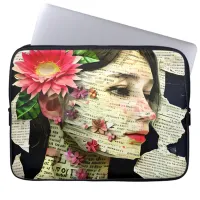 Pretty Woman Art Collage   Laptop Sleeve