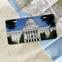 Capitol Majesty: Sacramento's Timeless Icon License Plate