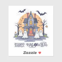 Ghost Mansion Sticker