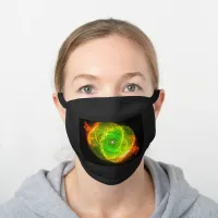 Cat's Eye Nebula NGC 6543 Optical Dying Star, ZGOA Black Cotton Face Mask