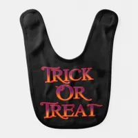 Trick or Treat Baby Bib