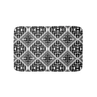 Funky Tribal Pattern Bath Mat