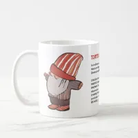 Tomte Nisse Scandinavian House Spirit Dictionary  Coffee Mug