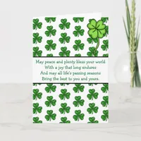 Irish Blessings | Happy St Patrick's Day   Card