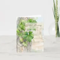Sukkot Blessings of the Vine Card