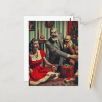 Christmas Horror Postcard