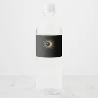 Whimsigoth Sun Moon Space Classic Water Bottle Label