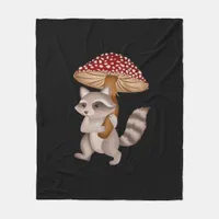 Conrad The Raccoon Classic Fleece Blanket