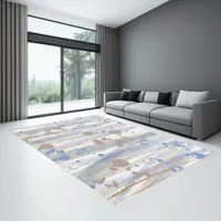 Modern Contemporary Abstract  Rug