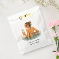 Tropic Like It's Hot Pool Party Bachelorette Favor Bag