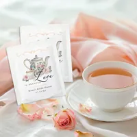 Love is Brewing Bridal Shower Tea Favor Tea Bag Drink Mix