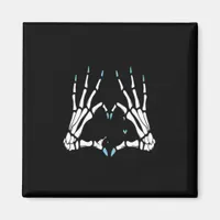 Skeleton Hand Classic Halloween Magnet