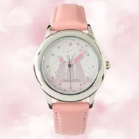 Personalized Lace Bunny Easter Kids' Watch