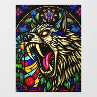 Werewolf  window cling