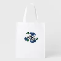 Together Forever Till Death Do Us Classic Look Grocery Bag