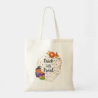 trick or treat Halloween candies Tote Bag