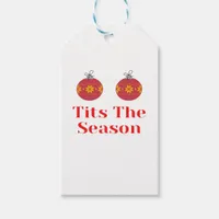 Tis The Season Casual Simple Gift Tags