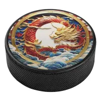 Fire breathing dragon artificial intelligence hockey puck