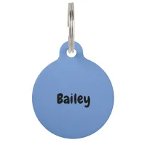 Custom Personalized Name Photo Artwork Cat Dog LG Pet ID Tag