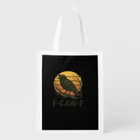 F-Caw-F Minimal Clean Grocery Bag