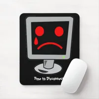 Time to Disconnect Computer Mouse Pad