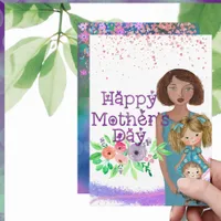 HAPPY MOTHER'S DAY from kids Holiday Card