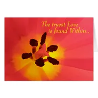 True Love Tulip Card
