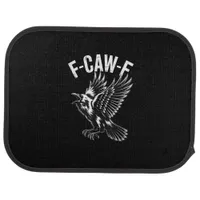 F-Caw-F Crow Retro Classic Car Floor Mat